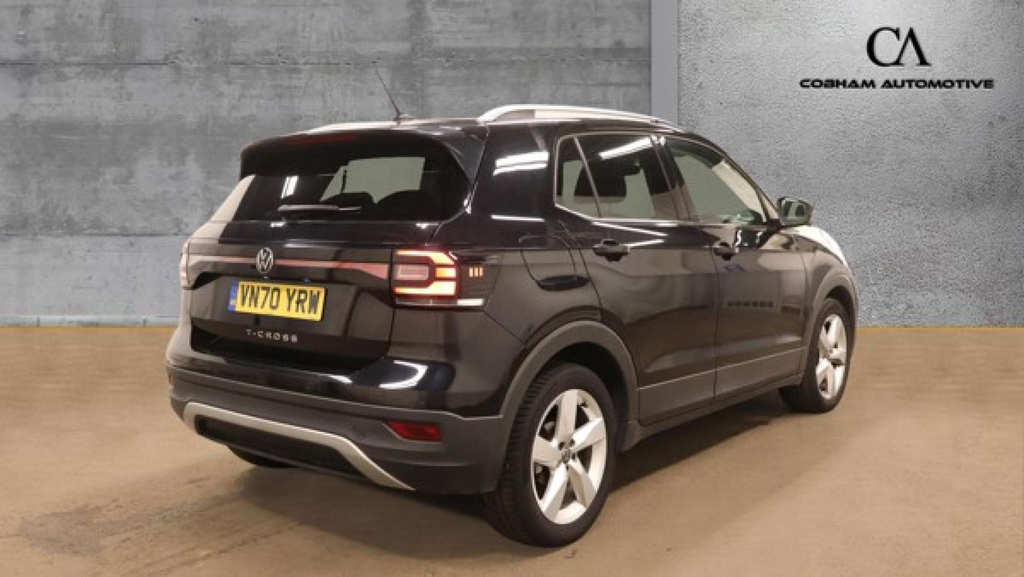 Volkswagen T-Cross Sel Suv Dsg Euro 6 Ss Black #5