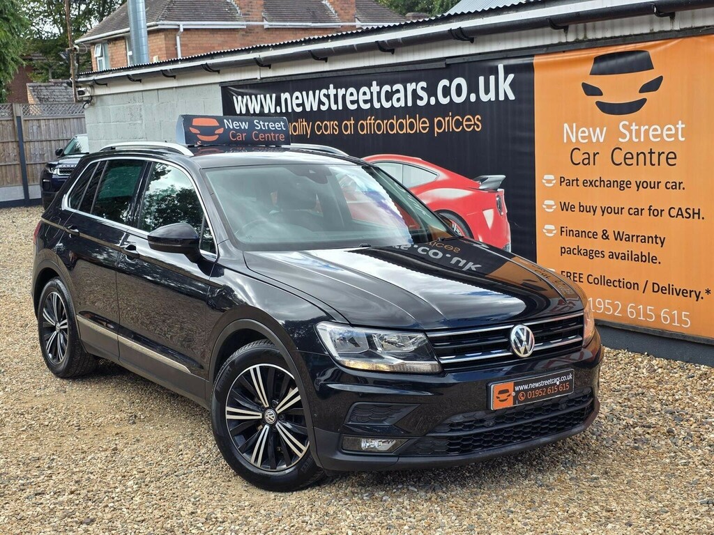 Volkswagen Tiguan Suv 2.0 Tdi Se Navigation Dsg Euro 6 Ss 20 KY18FLF Black