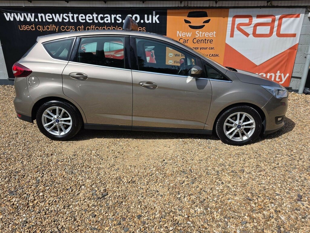 Ford C-Max Mpv 1.0T Ecoboost Gpf Zetec Euro 6 Ss 2019 SJ19FHW Silver #5