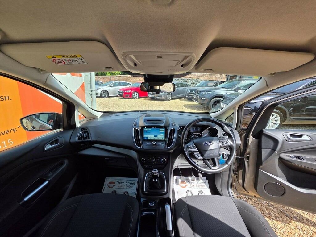 Ford C-Max Mpv 1.0T Ecoboost Gpf Zetec Euro 6 Ss 2019 SJ19FHW Silver #2