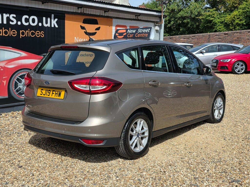 Ford C-Max Mpv 1.0T Ecoboost Gpf Zetec Euro 6 Ss 2019 SJ19FHW Silver #6