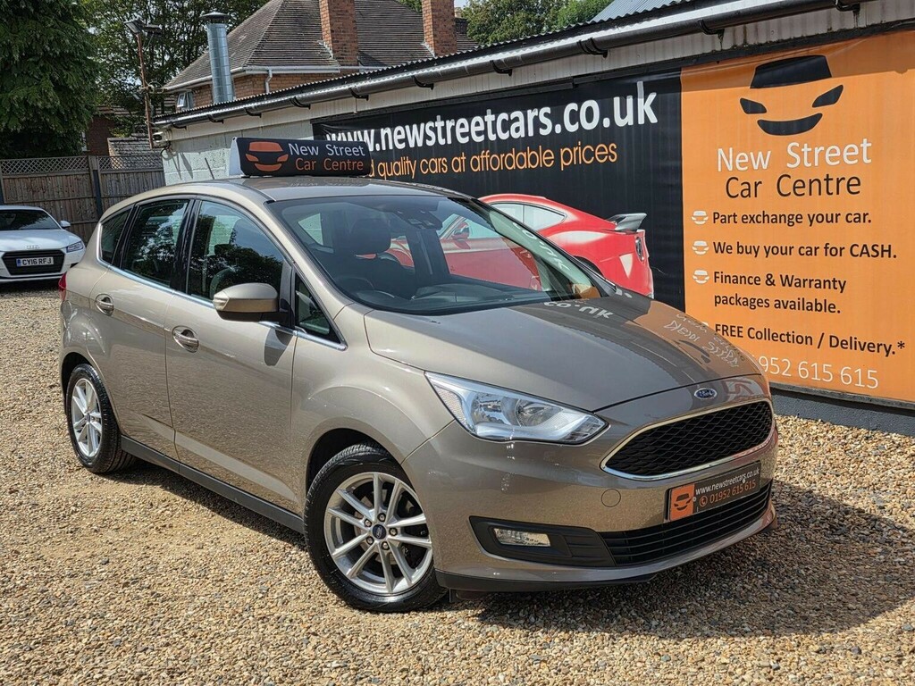 Ford C-Max Mpv 1.0T Ecoboost Gpf Zetec Euro 6 Ss 2019 Silver