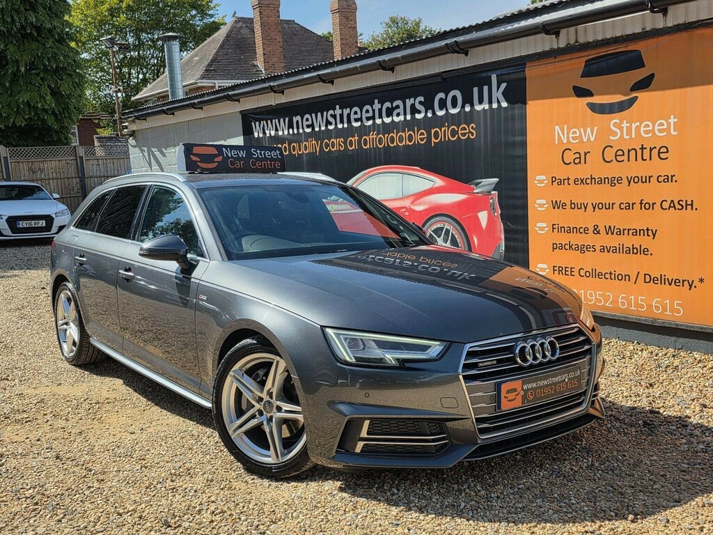 Audi A4 Avant 2.0 Tdi S Line S Tronic Quattro Euro 6 Ss Grey