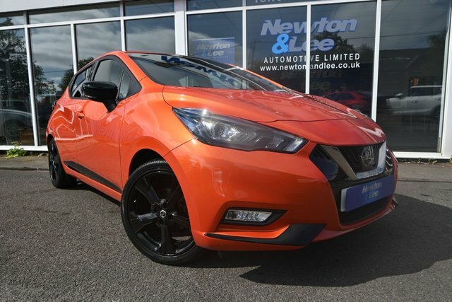 Nissan Micra 1.0 Ig-t N-sport Hatchback Euro NJ22BHK Orange