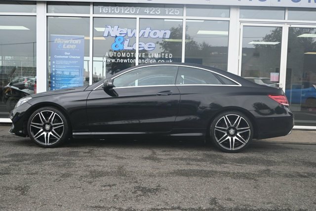Mercedes-Benz E Class 2.1 E220d Bluetec Amg Line Coupe G-tron Black #6
