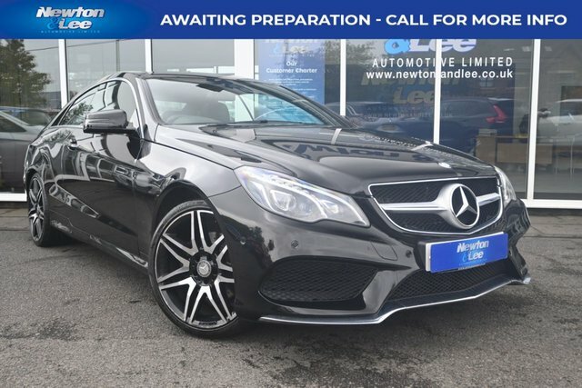 Mercedes-Benz E Class 2.1 E220d Bluetec Amg Line Coupe G-tron Black