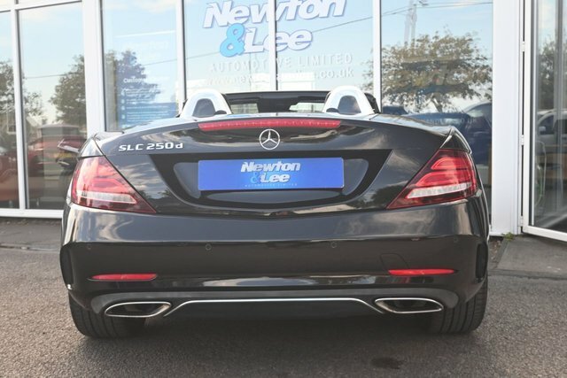 Mercedes-Benz SLC 2.1 Slc250d Amg Line Convertible G-tron Black #5