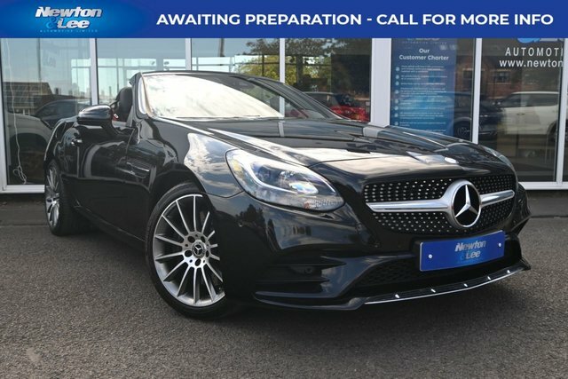 Mercedes-Benz SLC 2.1 Slc250d Amg Line Convertible G-tron Black