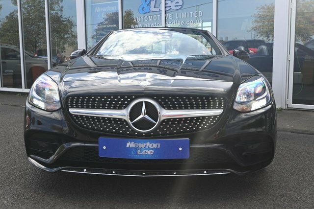 Mercedes-Benz SLC 2.1 Slc250d Amg Line Convertible G-tron Black #2