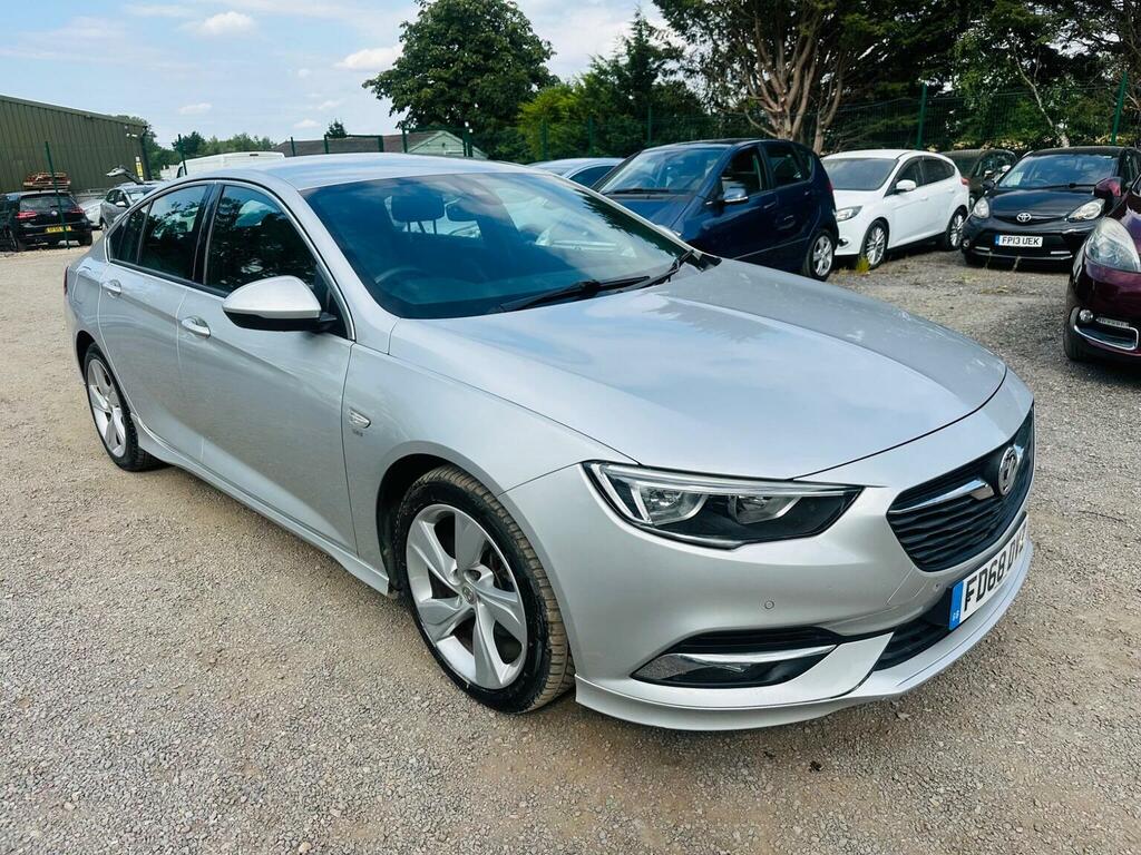 Vauxhall Insignia Hatchback 1.5I Turbo Gpf Sri VX Line Nav Grand Spo FD68DVZ Silver