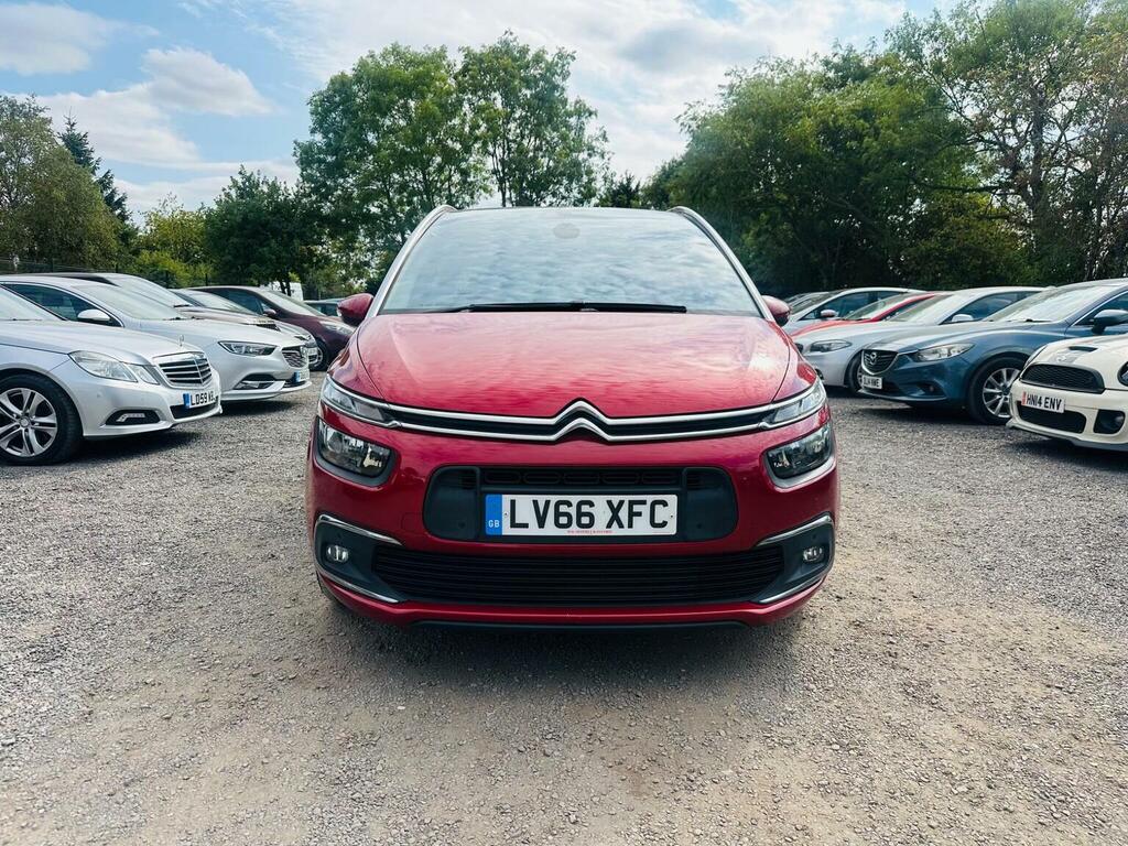 Citroen Grand C4 Picasso 1.6 Bluehdi Feel Eat6 Euro 6 Ss Red #2