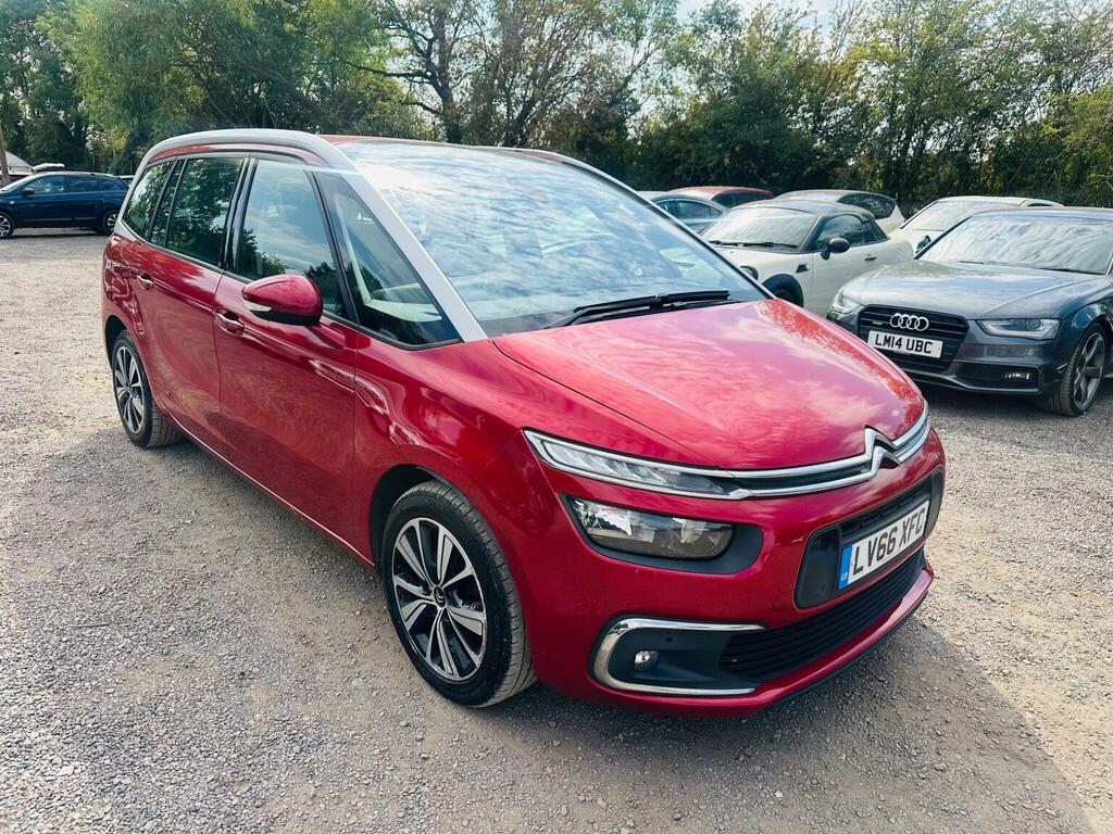 Citroen Grand C4 Picasso 1.6 Bluehdi Feel Eat6 Euro 6 Ss Red #6
