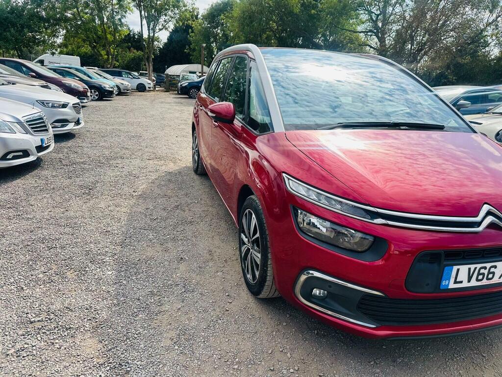 Citroen Grand C4 Picasso 1.6 Bluehdi Feel Eat6 Euro 6 Ss Red #5