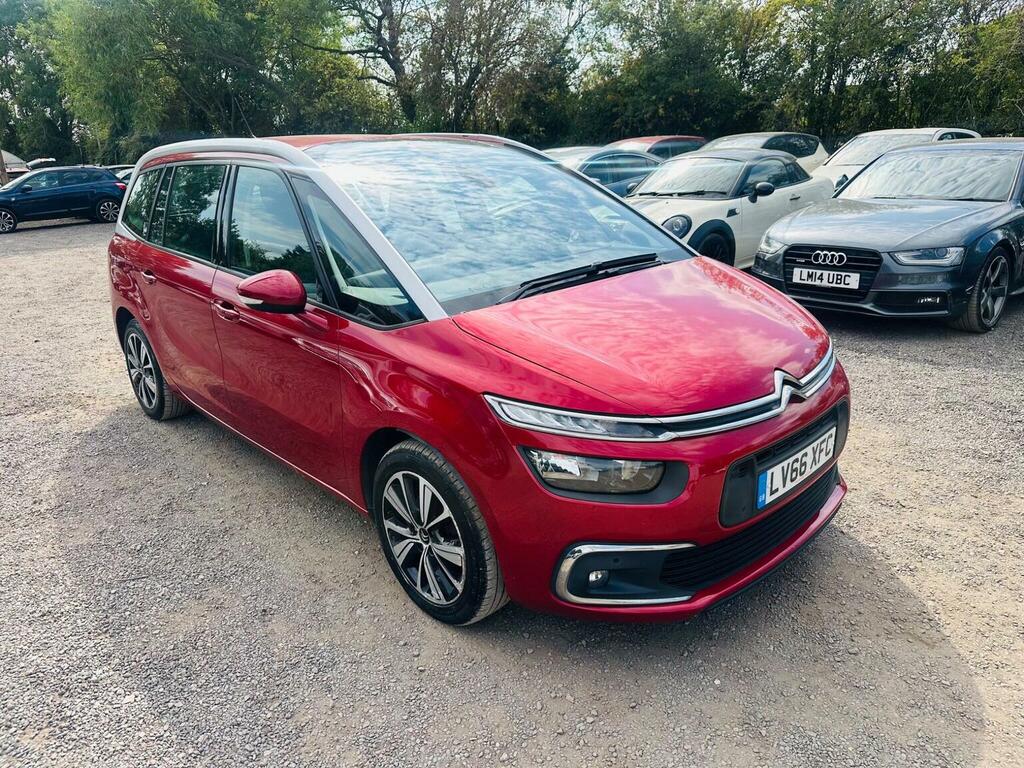 Citroen Grand C4 Picasso 1.6 Bluehdi Feel Eat6 Euro 6 Ss Red