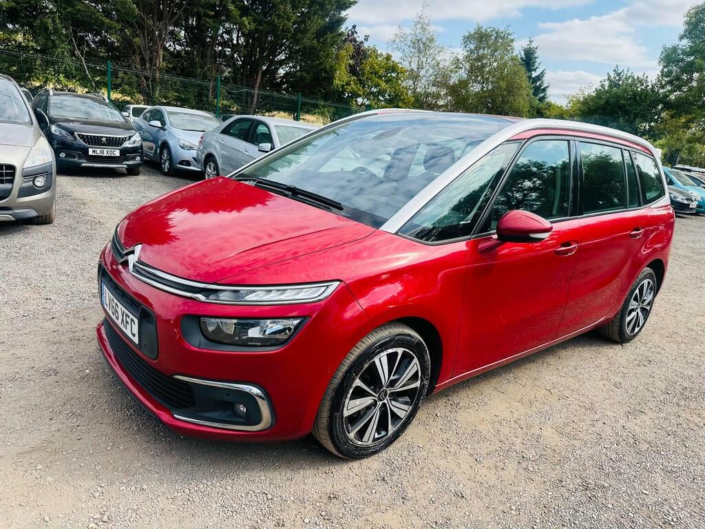 Citroen Grand C4 Picasso 1.6 Bluehdi Feel Eat6 Euro 6 Ss Red #3
