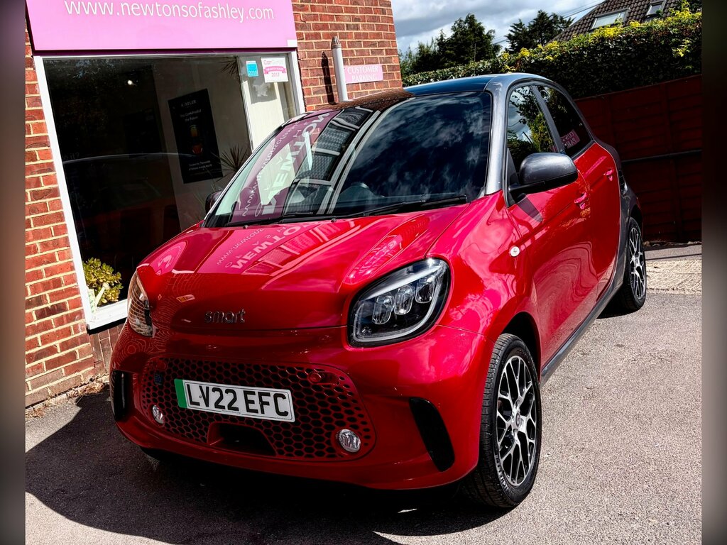 Smart Forfour 17.6Kwh Exclusive Hatchback 22K Red