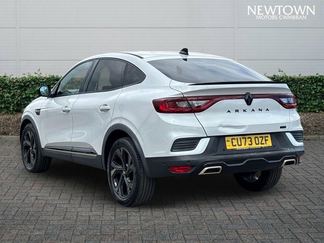 Renault Arkana 1.6 E-tech E-tech Engineered Suv Hybrid CU73OZF White #5