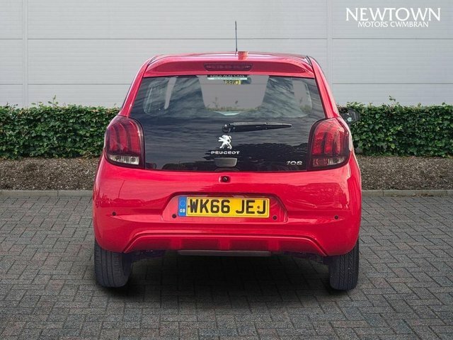 Peugeot 108 1.0 Active Hatchback 2 Tronic Euro 6 6 Red #6