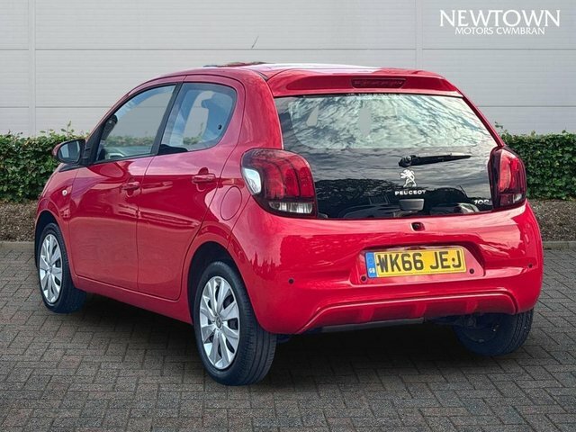 Peugeot 108 1.0 Active Hatchback 2 Tronic Euro 6 6 Red #5