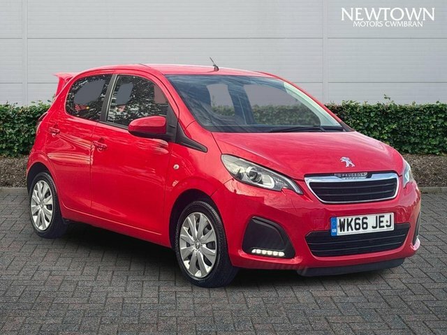 Peugeot 108 1.0 Active Hatchback 2 Tronic Euro 6 6 Red