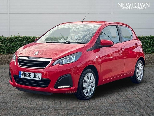 Peugeot 108 1.0 Active Hatchback 2 Tronic Euro 6 6 Red #3