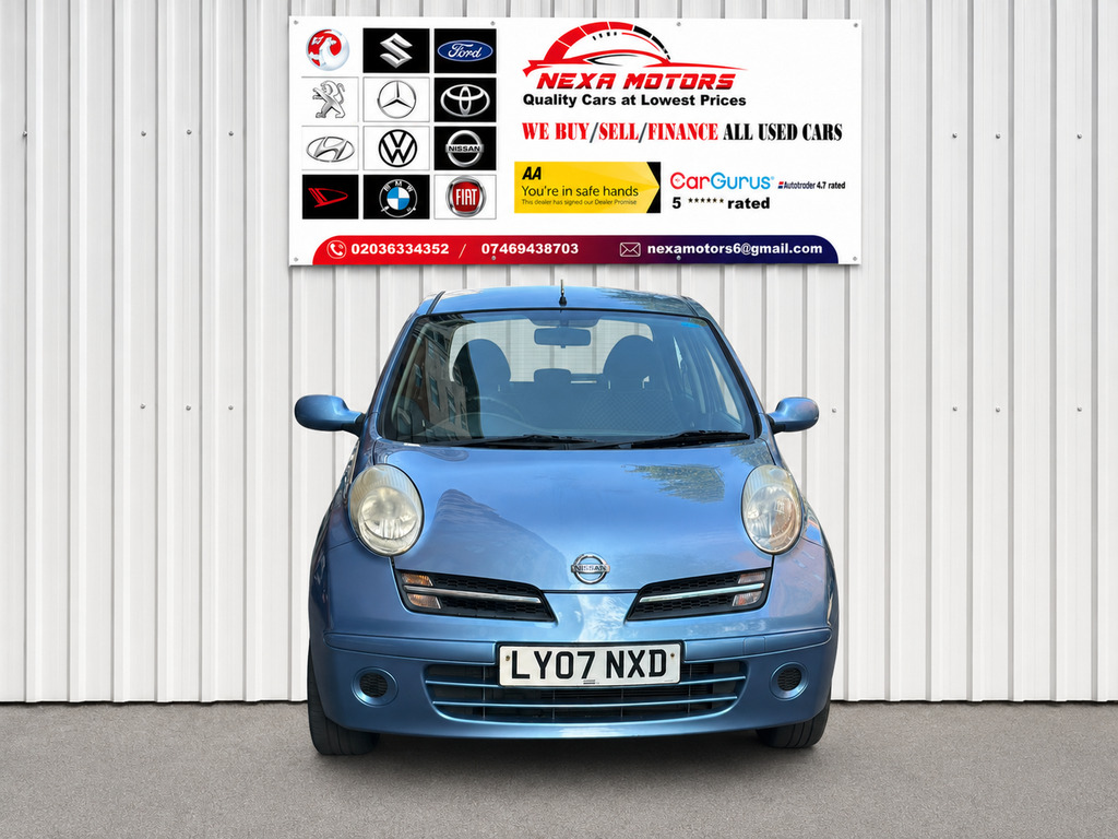 Nissan Micra 1.2 16V Spirita Hatchback 139 G Blue