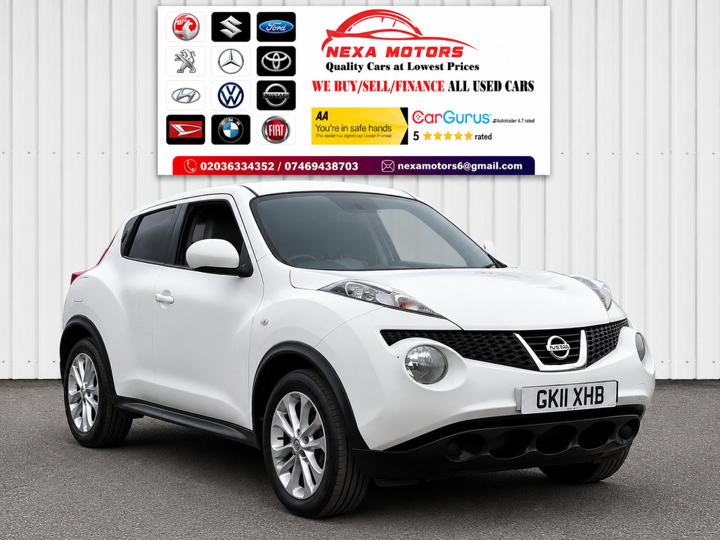 Nissan Juke 1.6 Acenta Suv Euro 5 117 Ps White #2