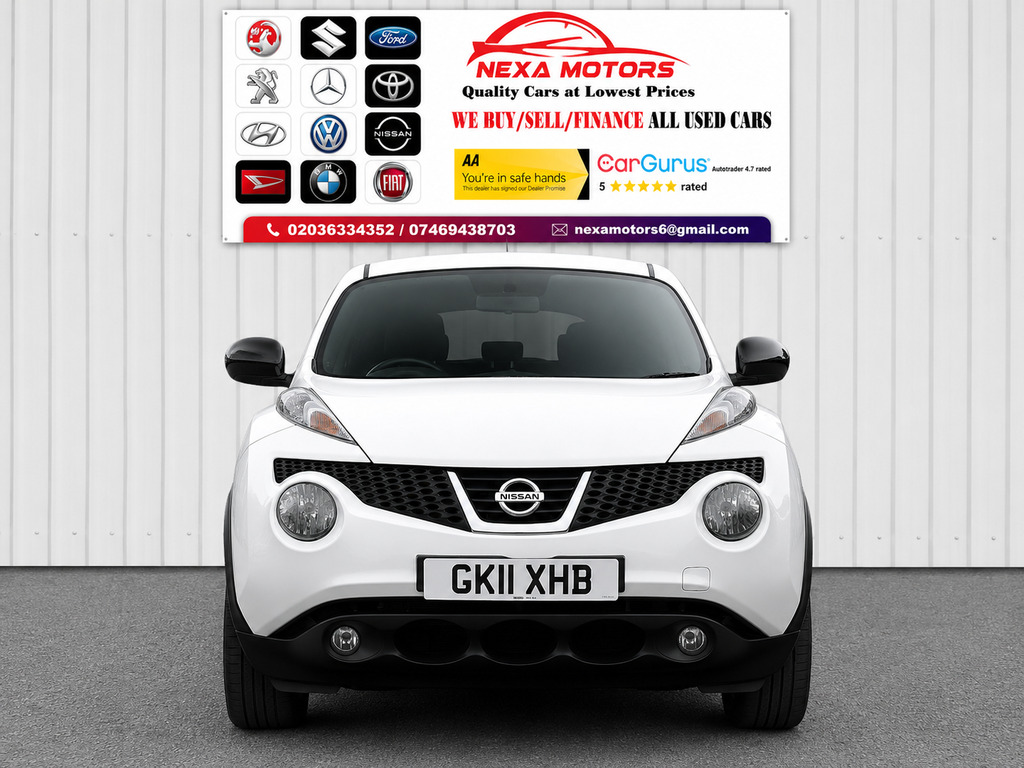 Nissan Juke 1.6 Acenta Suv Euro 5 117 Ps White