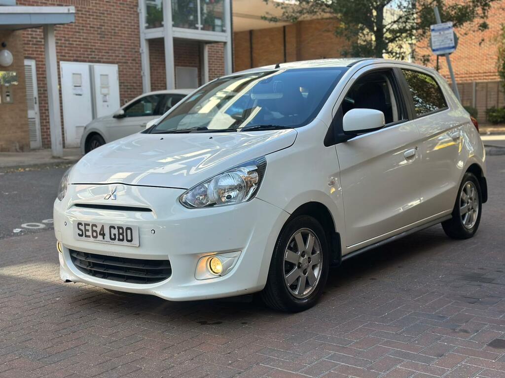 Mitsubishi Mirage 1.2 3 Hatchback Cvt Euro 5 Ss 79 Ps White #5