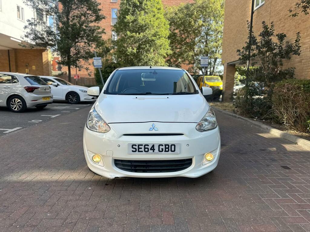 Mitsubishi Mirage 1.2 3 Hatchback Cvt Euro 5 Ss 79 Ps White