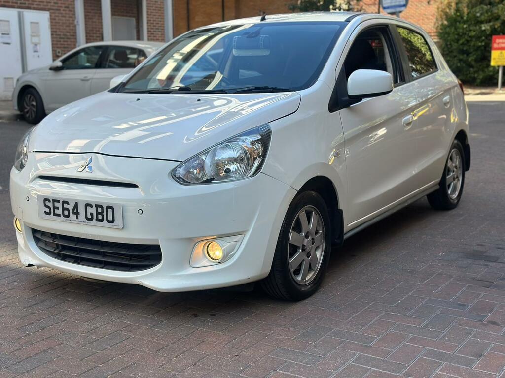 Mitsubishi Mirage 1.2 3 Hatchback Cvt Euro 5 Ss 79 Ps White #3