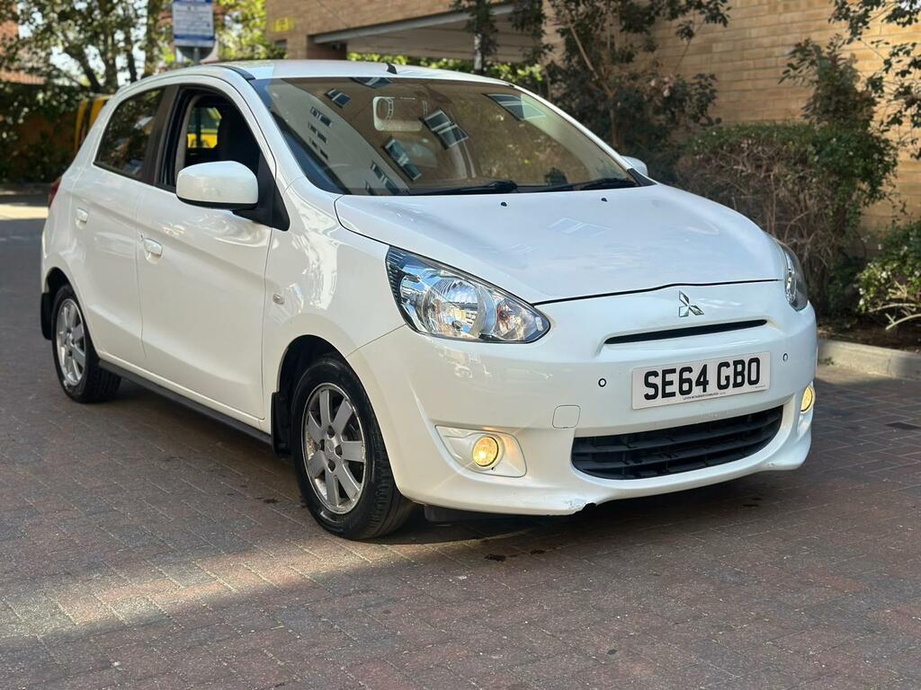 Mitsubishi Mirage 1.2 3 Hatchback Cvt Euro 5 Ss 79 Ps White #2