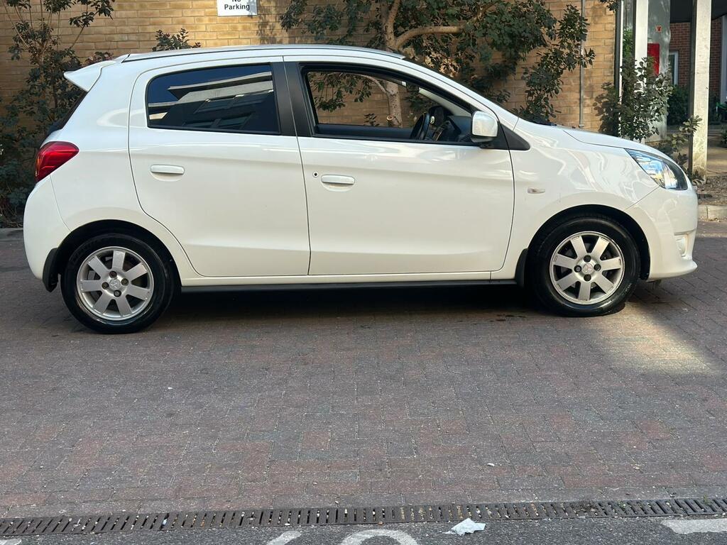 Mitsubishi Mirage 1.2 3 Hatchback Cvt Euro 5 Ss 79 Ps White #4