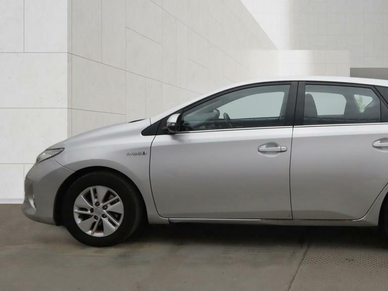 Toyota Auris 1.8 Vvt-h Icon Hatchback Hybrid Cvt Eur Silver #4