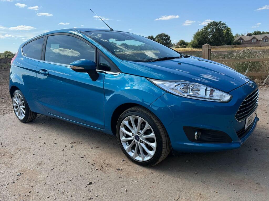 Ford Fiesta 1.0T Ecoboost Titanium X Euro 6 Ss Blue #5