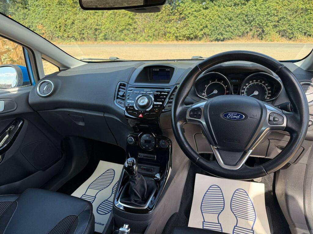 Ford Fiesta 1.0T Ecoboost Titanium X Euro 6 Ss Blue #4