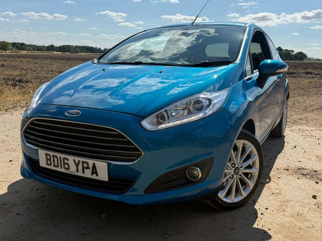Ford Fiesta 1.0T Ecoboost Titanium X Euro 6 Ss Blue #2