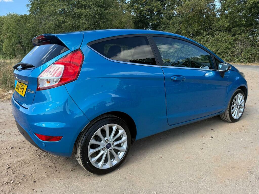 Ford Fiesta 1.0T Ecoboost Titanium X Euro 6 Ss Blue #3
