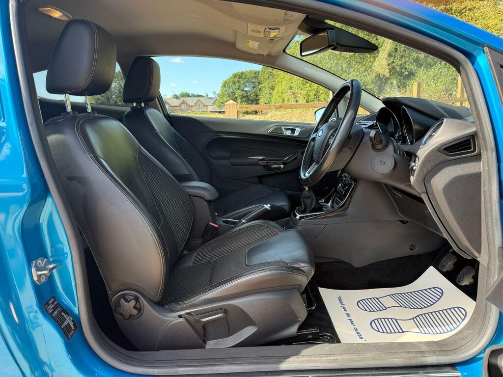 Ford Fiesta 1.0T Ecoboost Titanium X Euro 6 Ss Blue #6