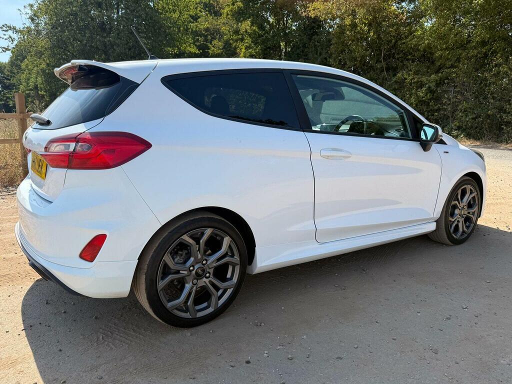 Ford Fiesta 1.0T Ecoboost St-line Euro 6 Ss White #3