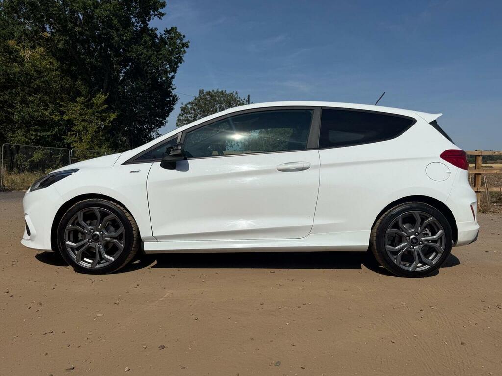 Ford Fiesta 1.0T Ecoboost St-line Euro 6 Ss White #6