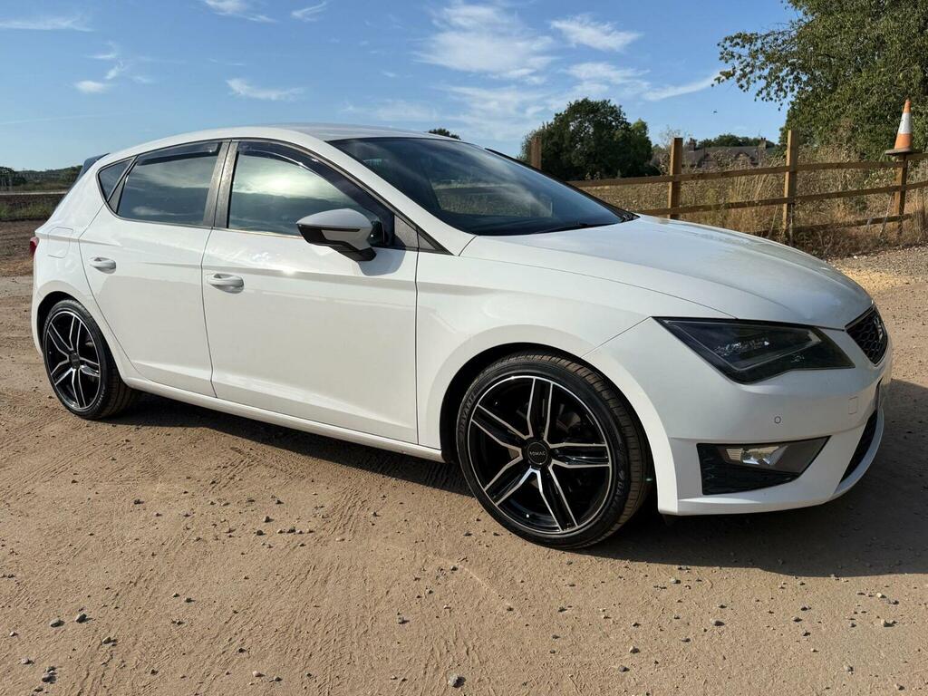 Seat Leon 2.0 Tdi Cr Fr Euro 5 Ss White