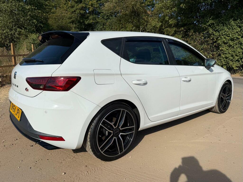 Seat Leon 2.0 Tdi Cr Fr Euro 5 Ss White #3