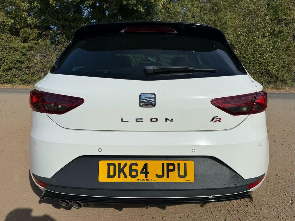 Seat Leon 2.0 Tdi Cr Fr Euro 5 Ss White #4