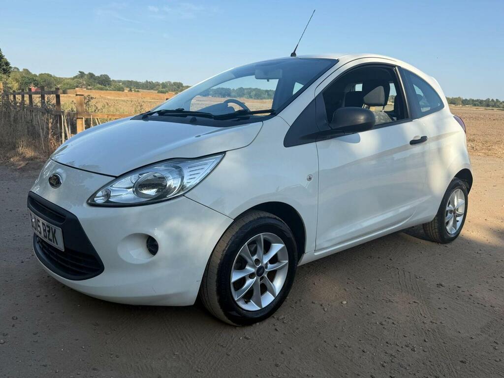 Ford KA 1.2 Studio Euro 5 Ss White #3