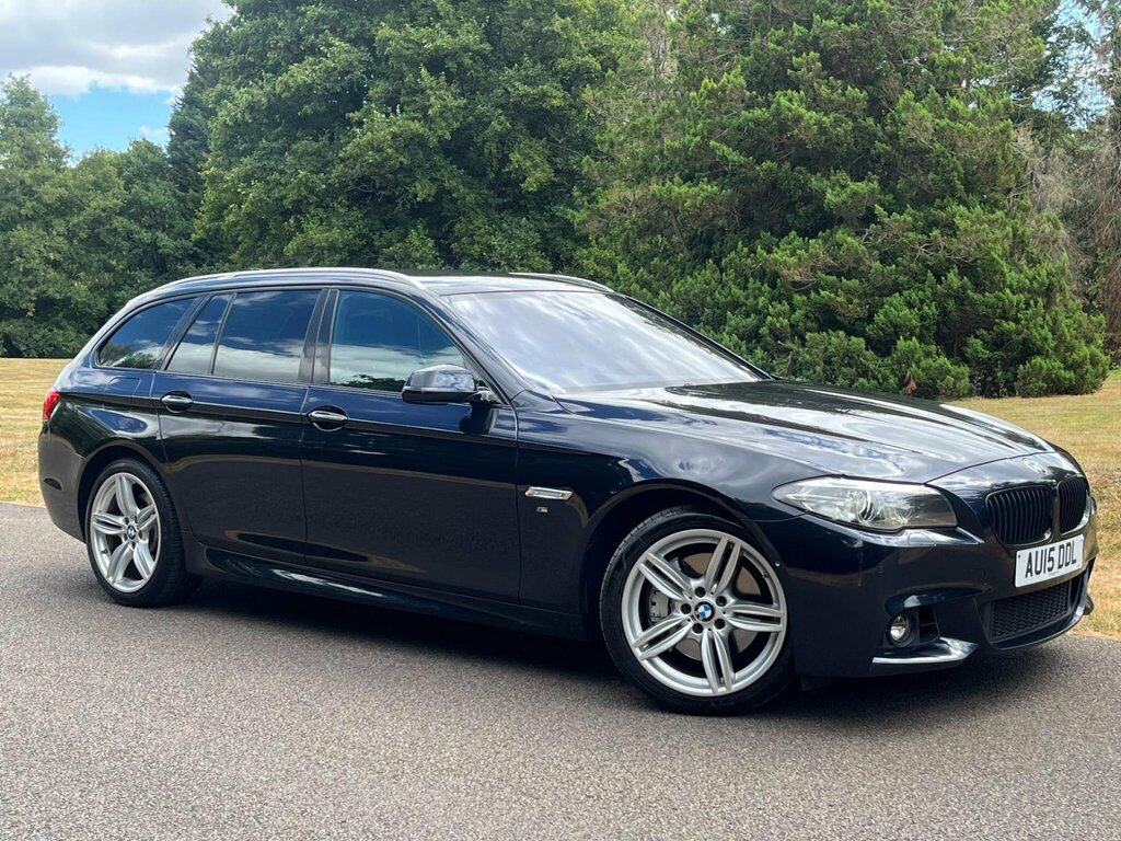 BMW 5 Series 3.0 535D M Sport Touring Euro 6 Ss Black #5