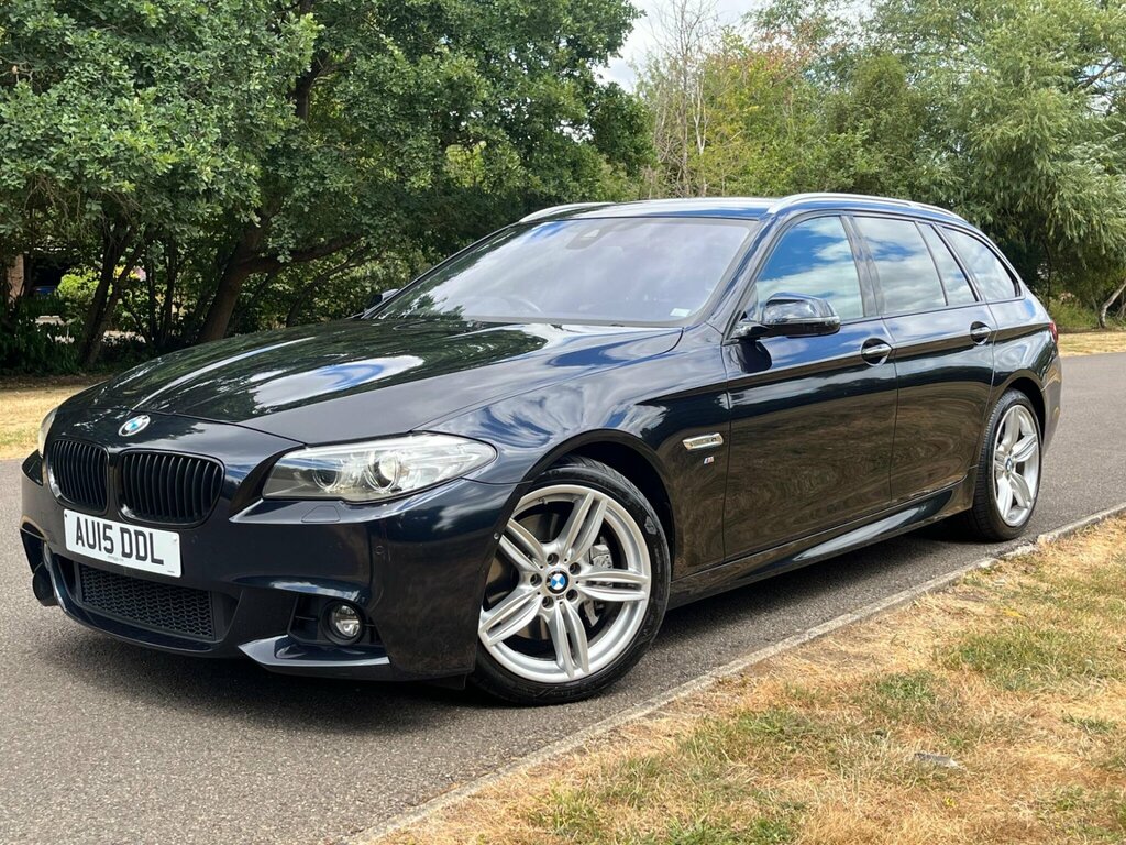 BMW 5 Series 3.0 535D M Sport Touring Euro 6 Ss Black #3