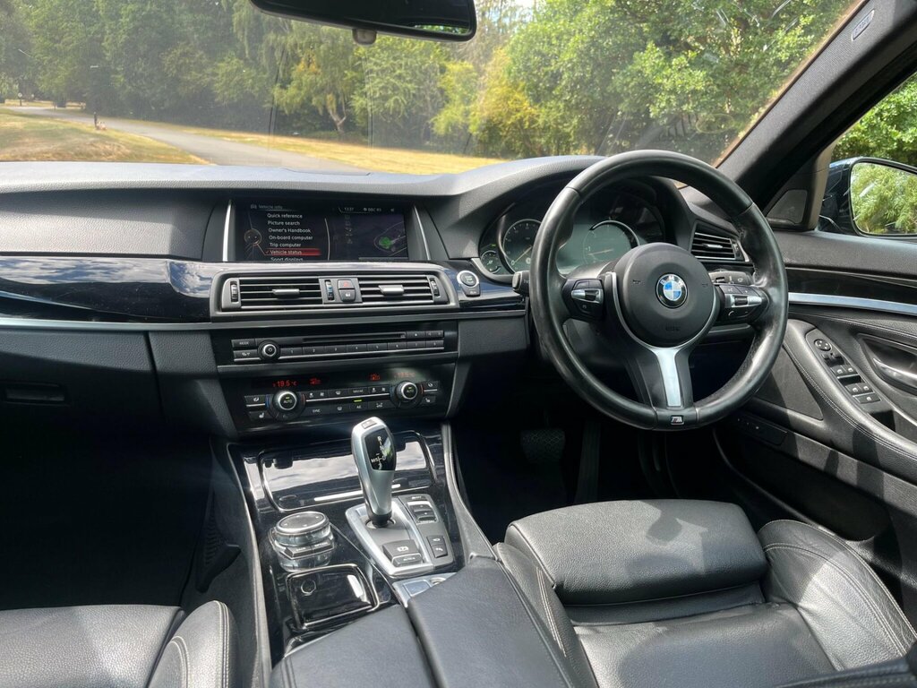 BMW 5 Series 3.0 530D M Sport 255 Bhp Black #31