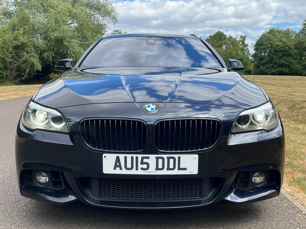 BMW 5 Series 3.0 535D M Sport Touring Euro 6 Ss Black #2