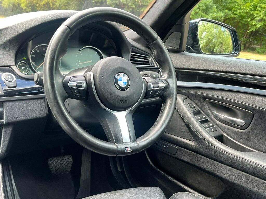 BMW 5 Series 3.0 530D M Sport 255 Bhp Black #34